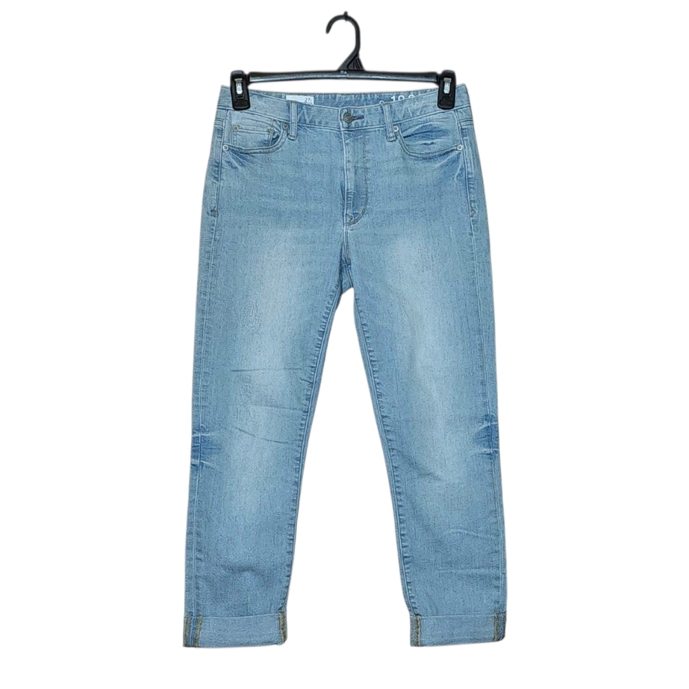 NWOT Gap 1969 Always Skinny High Rise Cuffed Hem Jeans